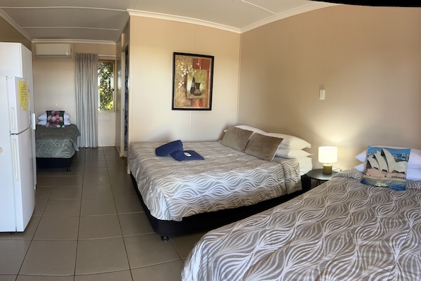 Desk, iron/ironing board, free WiFi, bed sheets