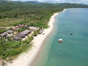 Aerial view - Footprints Beach Resort (San Andres)