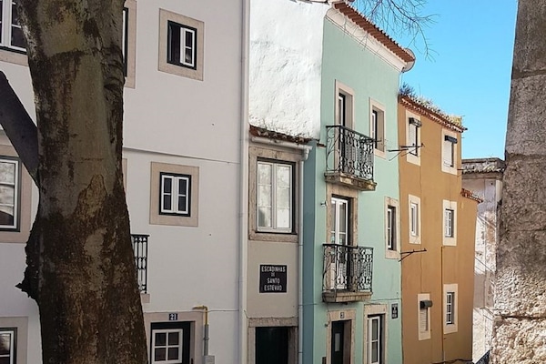 Immeuble bleu