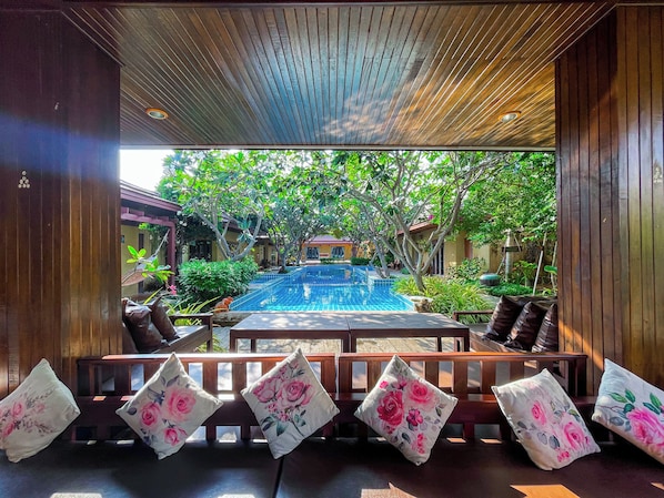 Khu tiếp khách ở sảnh