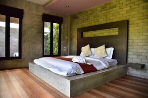 Double Room | Desk, blackout drapes, soundproofing, rollaway beds - Chill Villa (Pranburi)