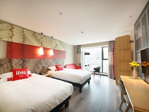 Twin Room | In-room safe, desk, blackout drapes, free WiFi