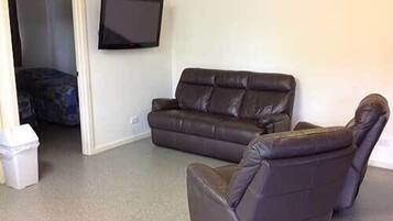 Cabin, 3 Bedrooms (Villa) | Living room | Flat-screen TV
