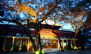 Front of property – evening/night