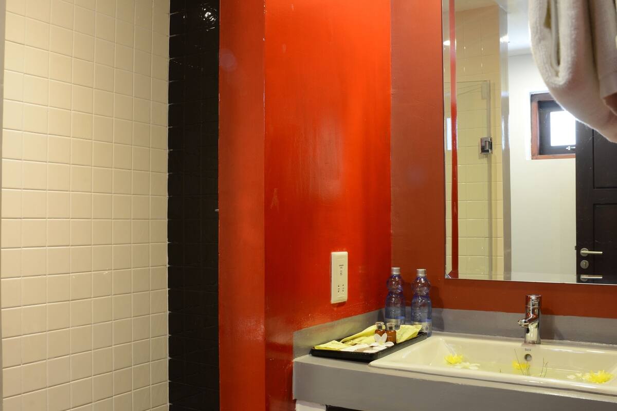 deluxe room | bathroom sink