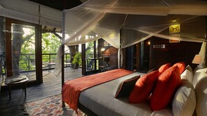 Luxury Tree House, 1 King Bed, Non Smoking - Pugdundee Safaris - Pench Tree Lodge (Kurai)