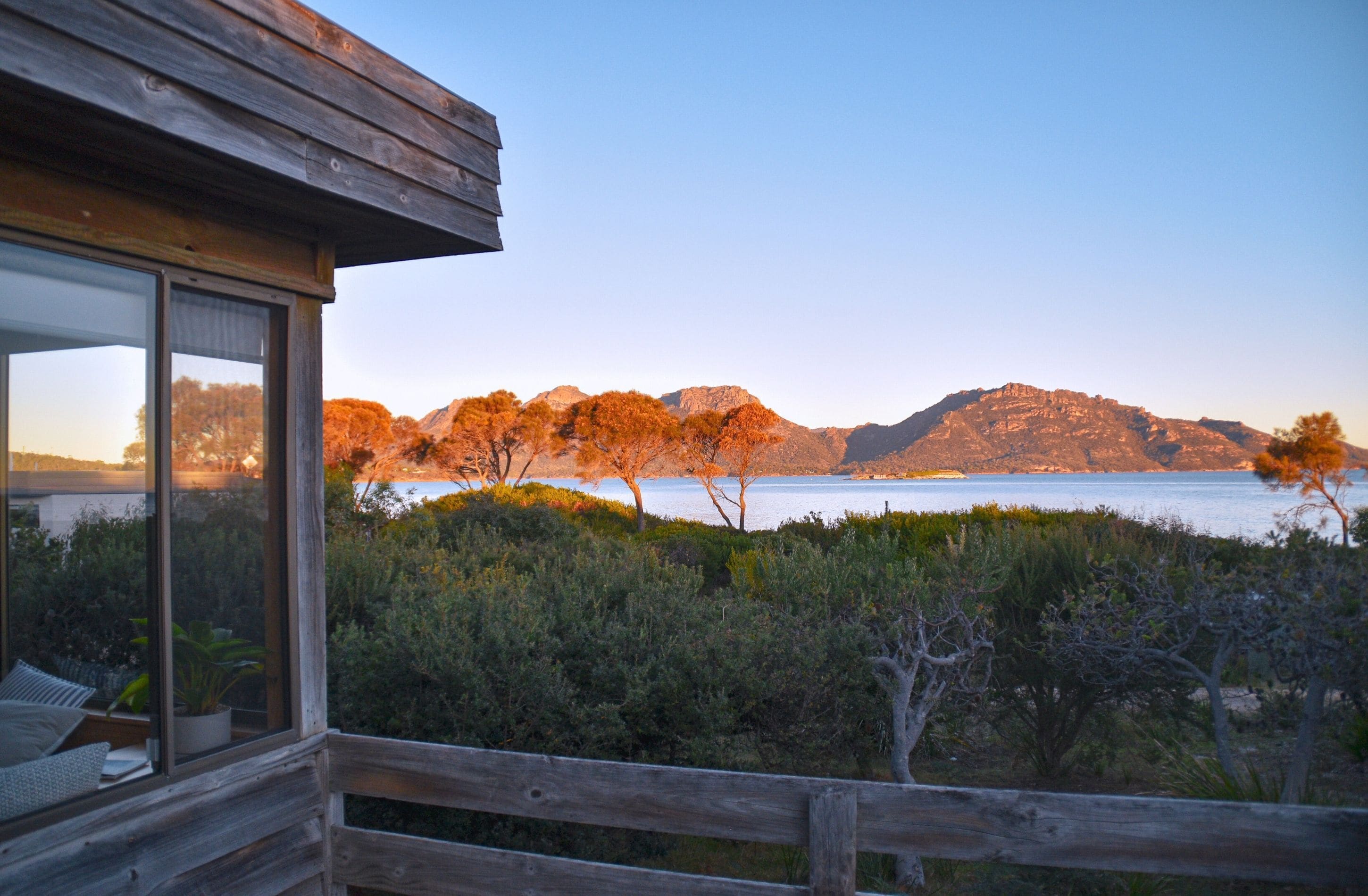 two bedroom vintage chalet | view from room