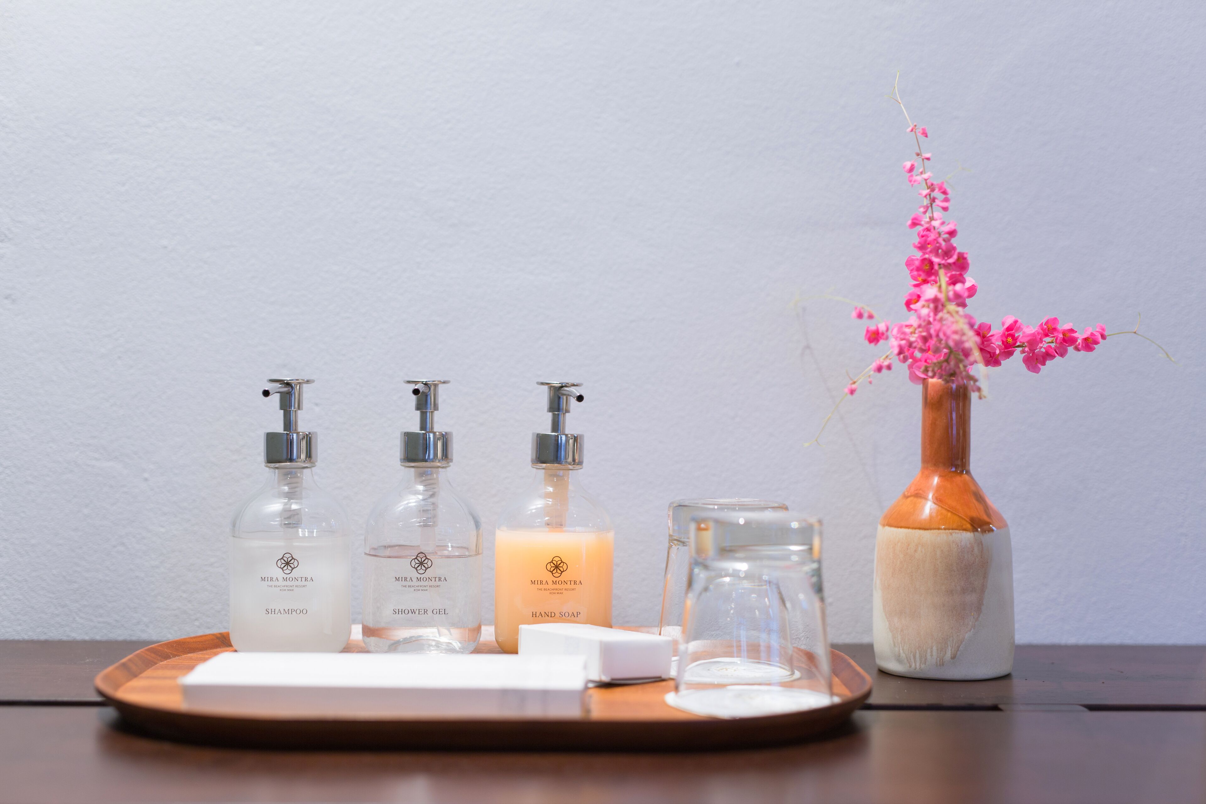 hilltop sea view room | bathroom amenities | shower, rainfall showerhead, free toiletries, hair dryer