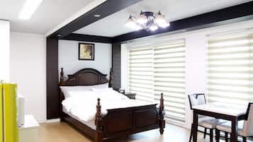 Huone (Yellow) | 1 makuuhuone, työpöytä, ilmainen Wi-Fi