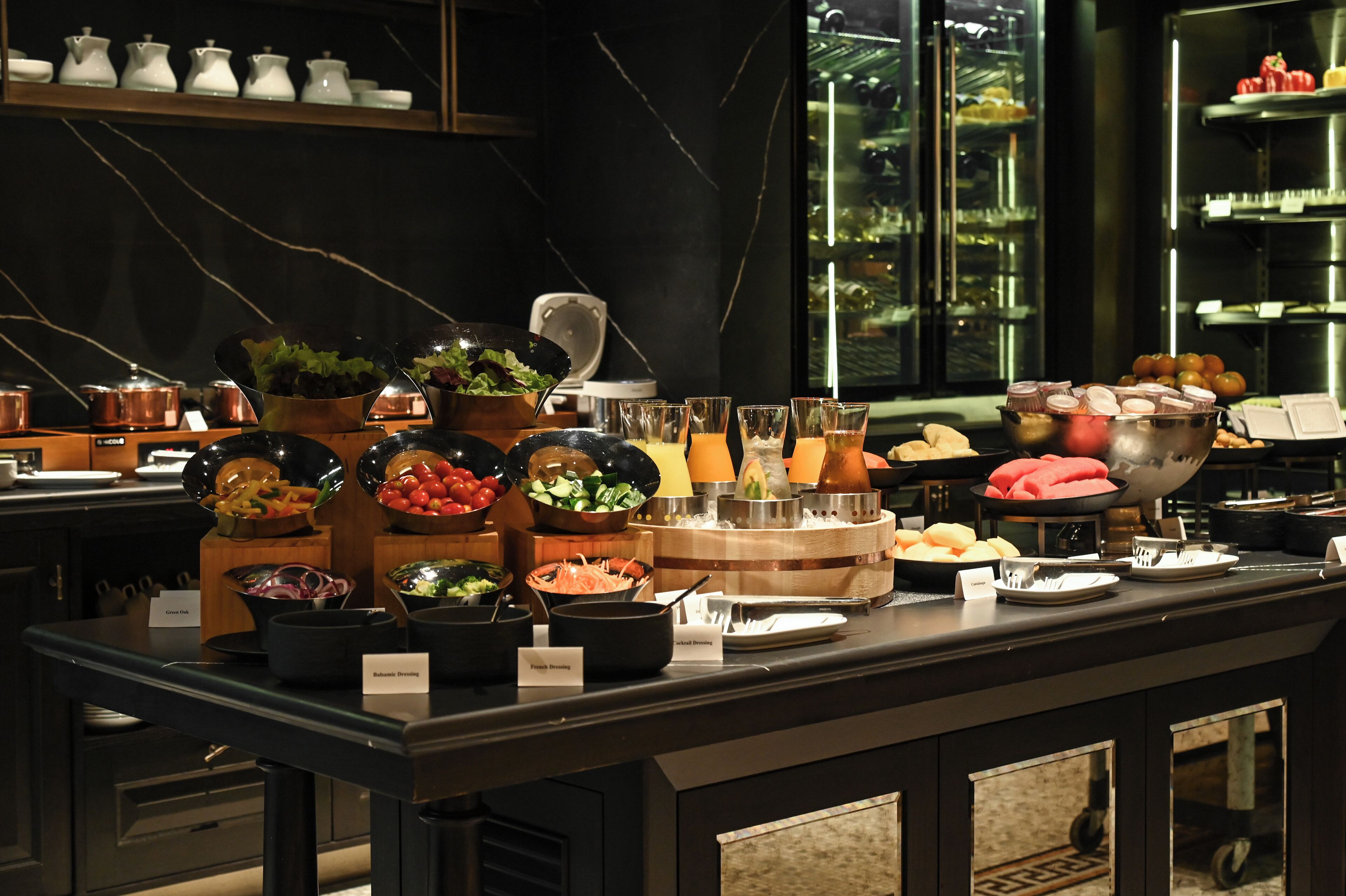 Daily buffet breakfast for a fee