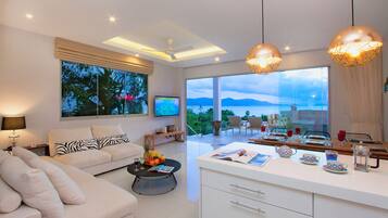 Villa, 3 Bedrooms | Living room | LED TV