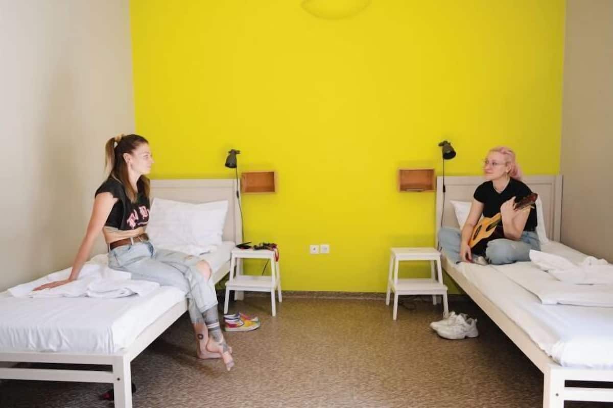 AccĂšs au Wi-Fi (inclus), literie fournie