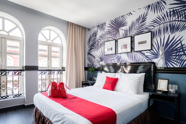 Verdunkelungsvorhänge, kostenloses WLAN, Bettwäsche