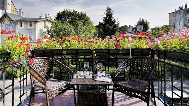 Terrace/patio - Apartamenty Mój Sopot - Parkowa Art (Sopot)
