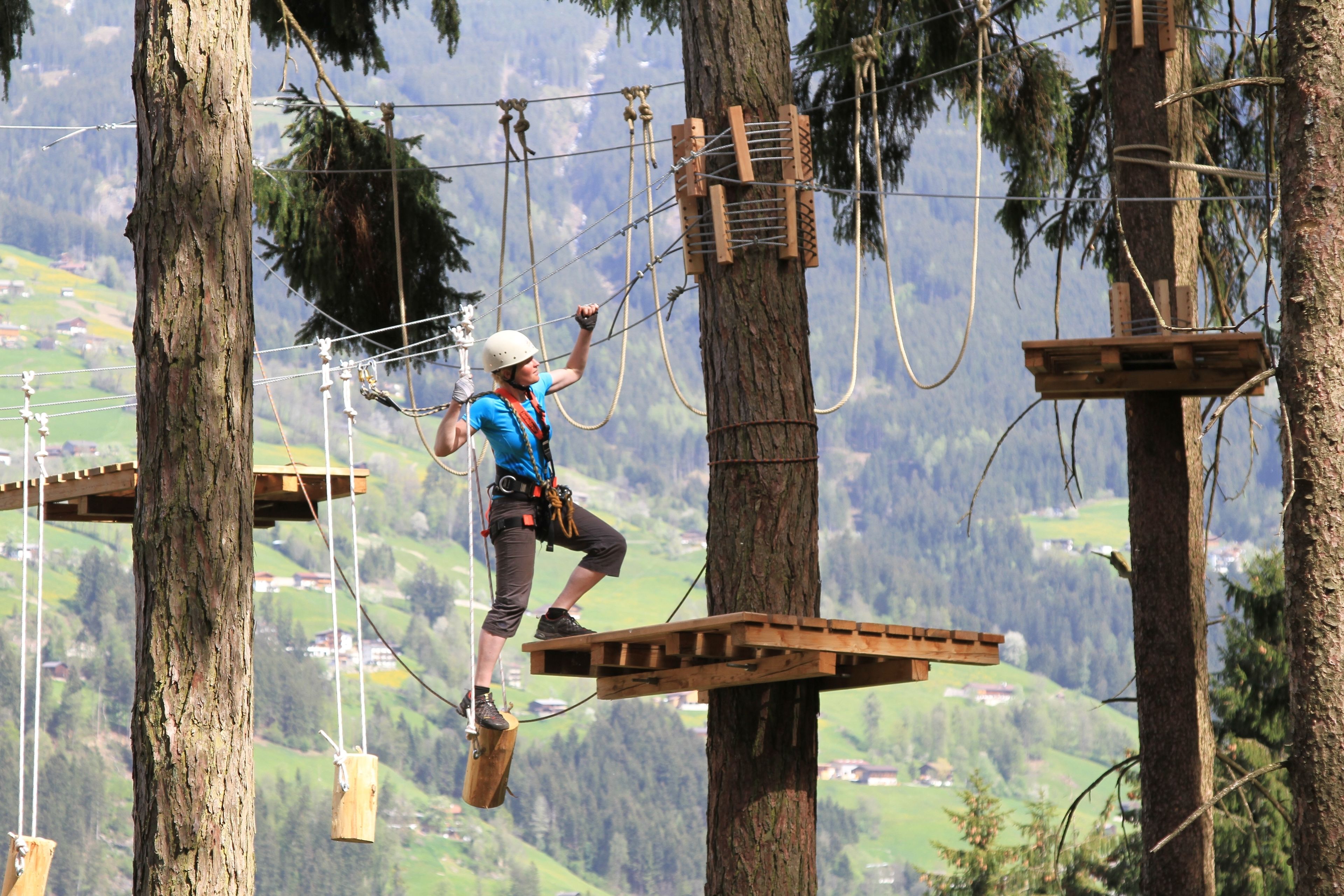 Parcours aventure (team building)