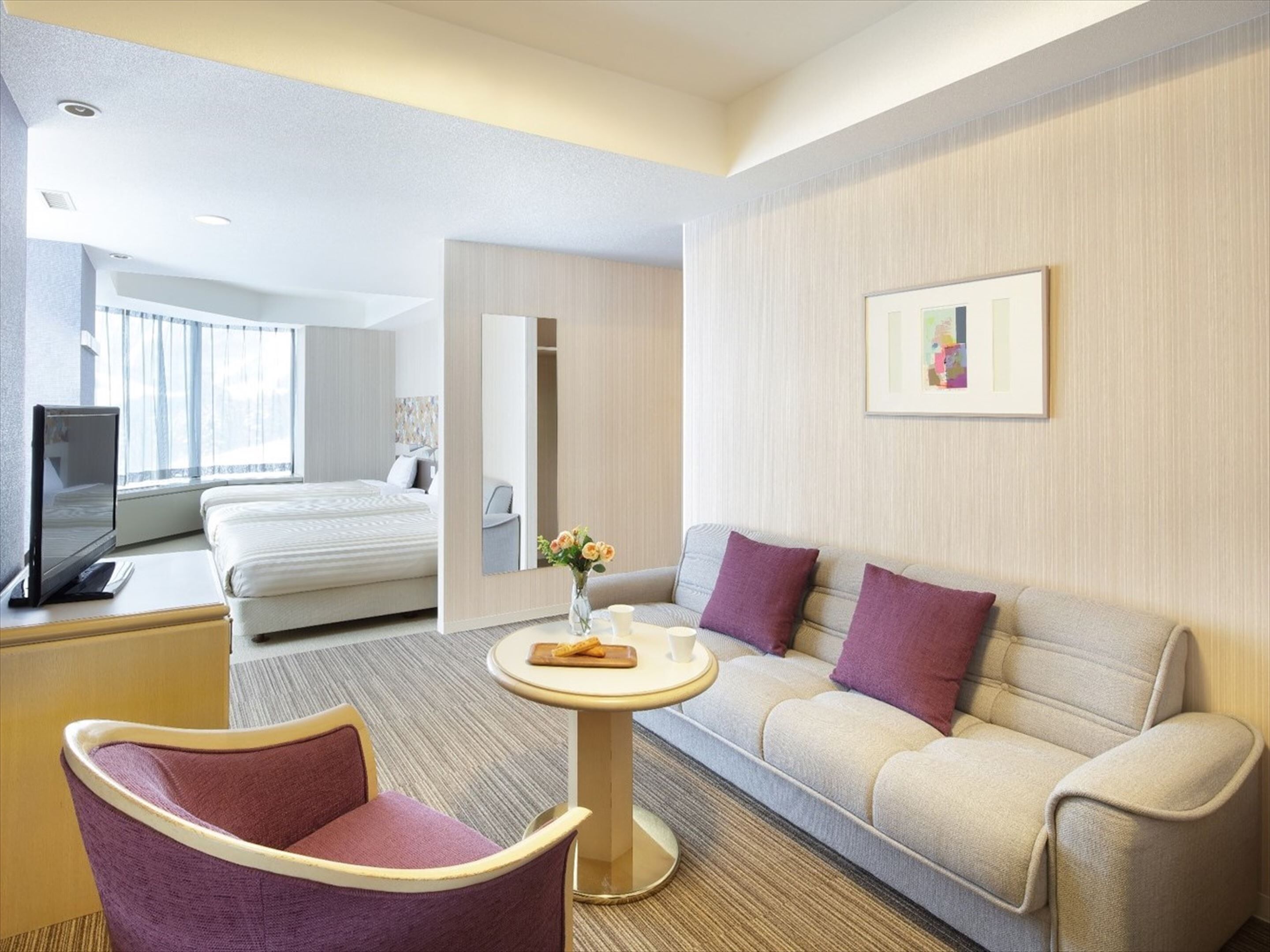 [tower 1] standard triple room (non smoking 39sqm) | in-room safe, blackout curtains, free cots/infant beds, free wifi