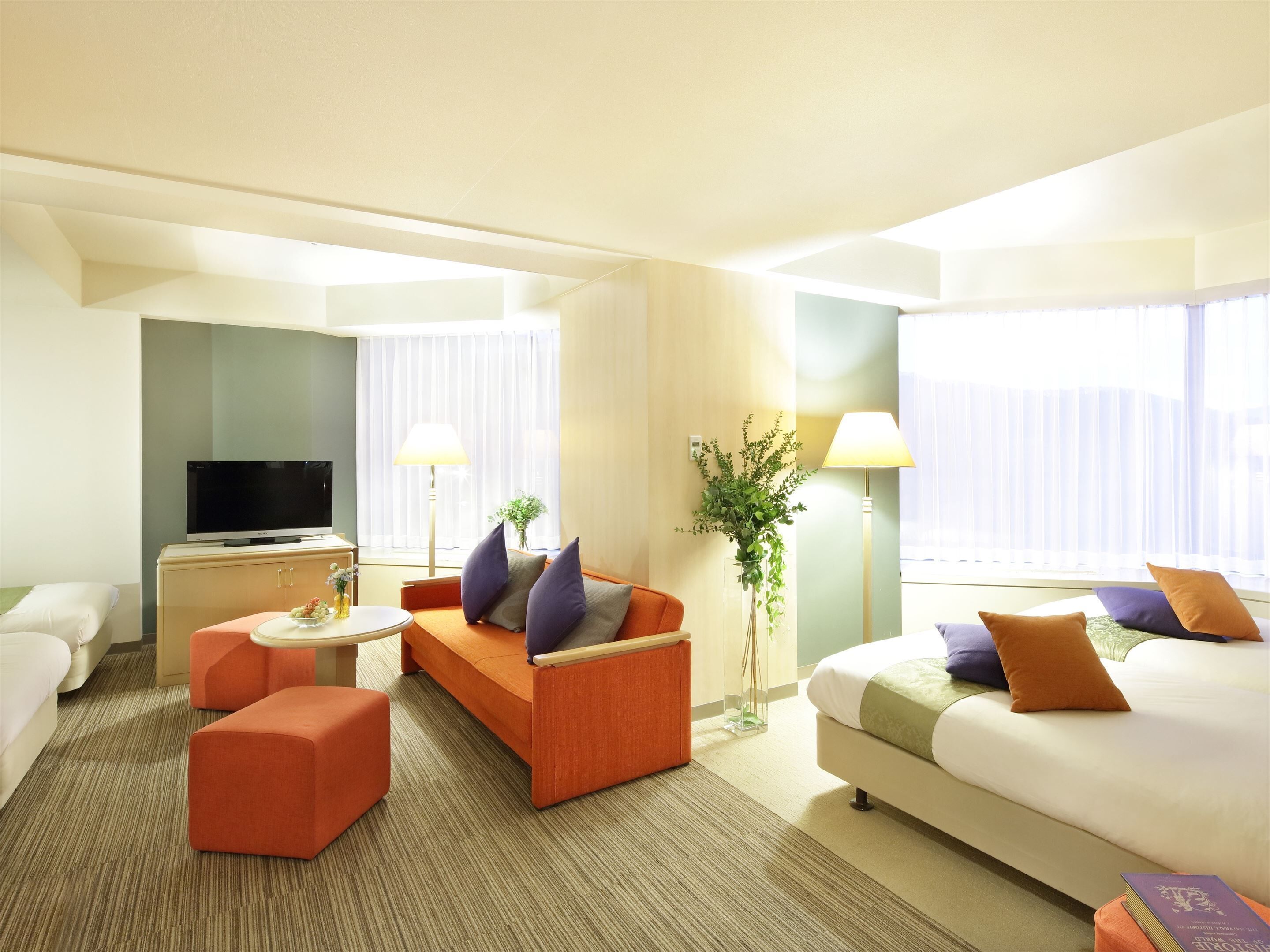 [tower 1] standard quad room (non smoking 50sqm) | in-room safe, blackout curtains, free cots/infant beds, free wifi