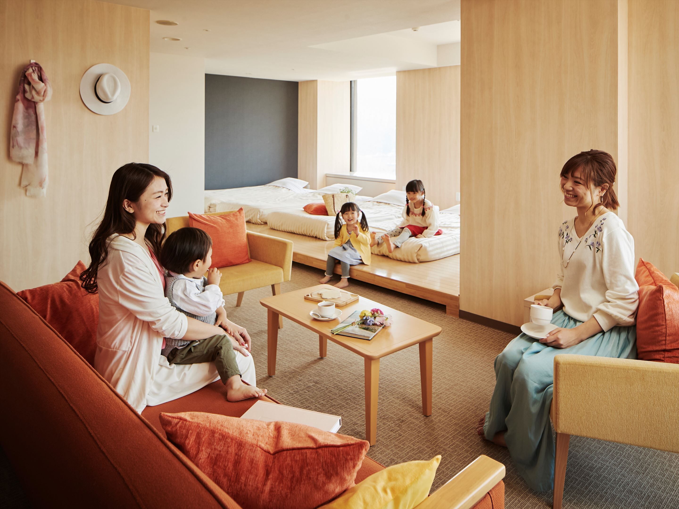 [tower 2] family quad room (non smoking 58sqm) | in-room safe, blackout curtains, free cots/infant beds, free wifi