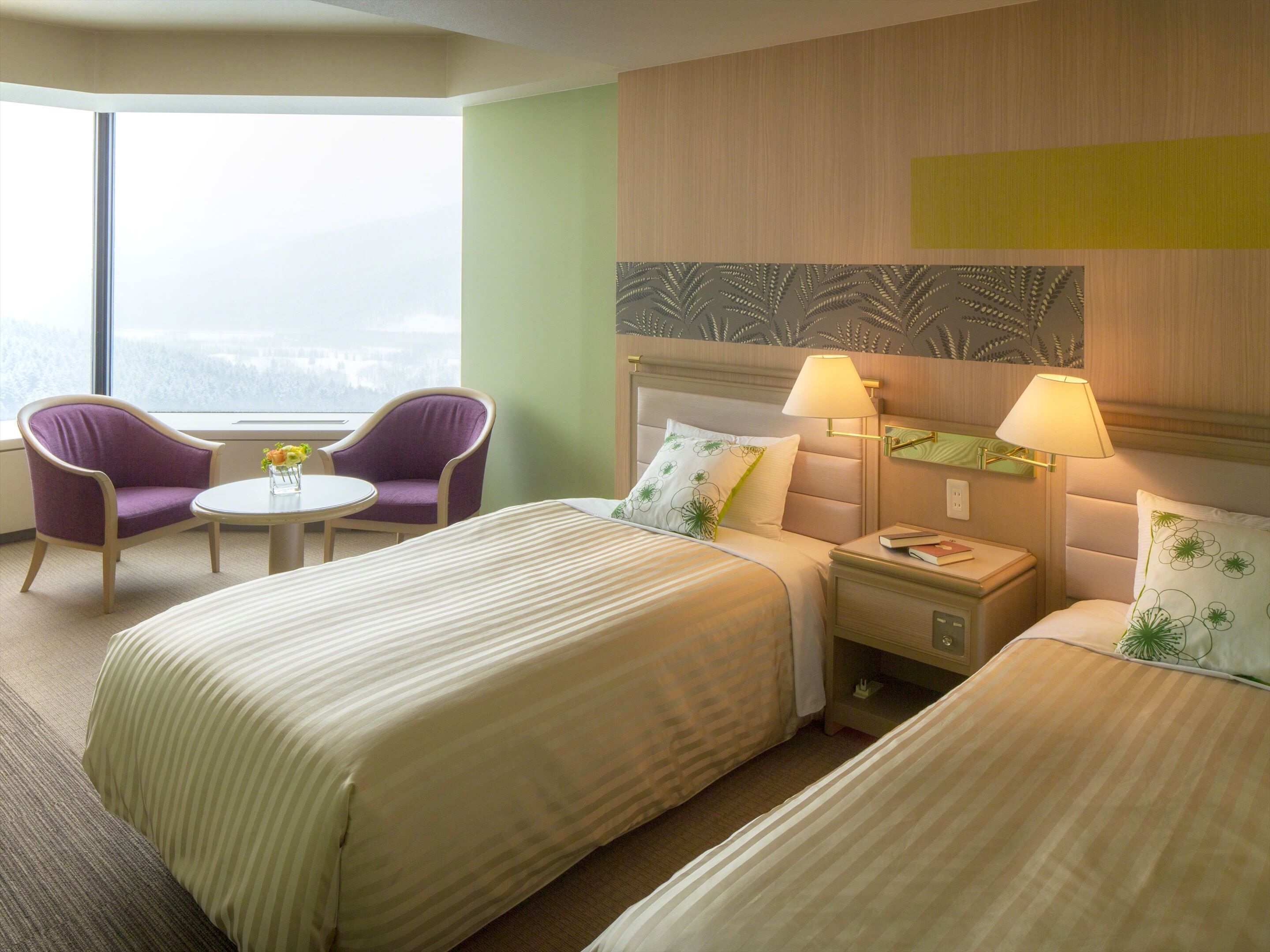 [tower 1] standard twin room (non smoking 24sqm) | in-room safe, blackout curtains, free cots/infant beds, free wifi