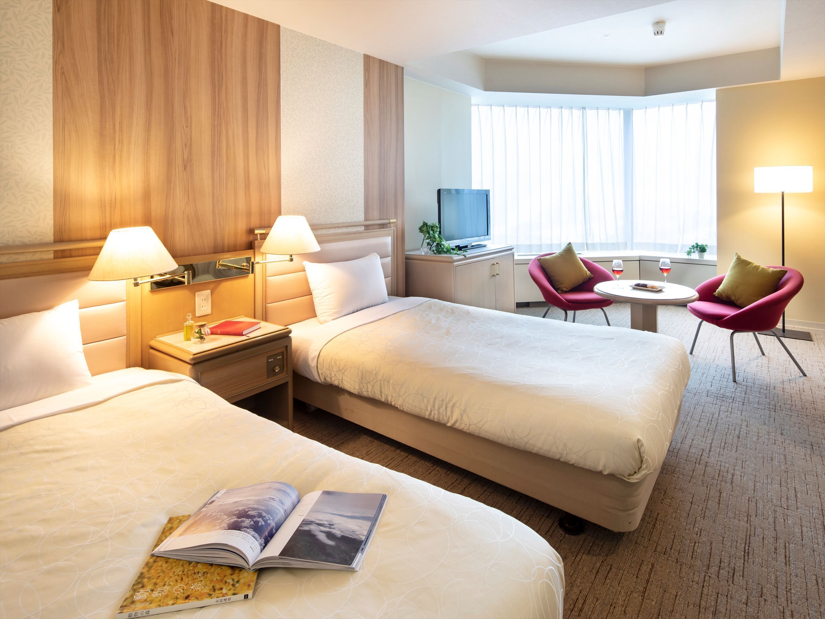 [tower 1] standard twin room (non smoking 24sqm) | in-room safe, blackout curtains, free cots/infant beds, free wifi