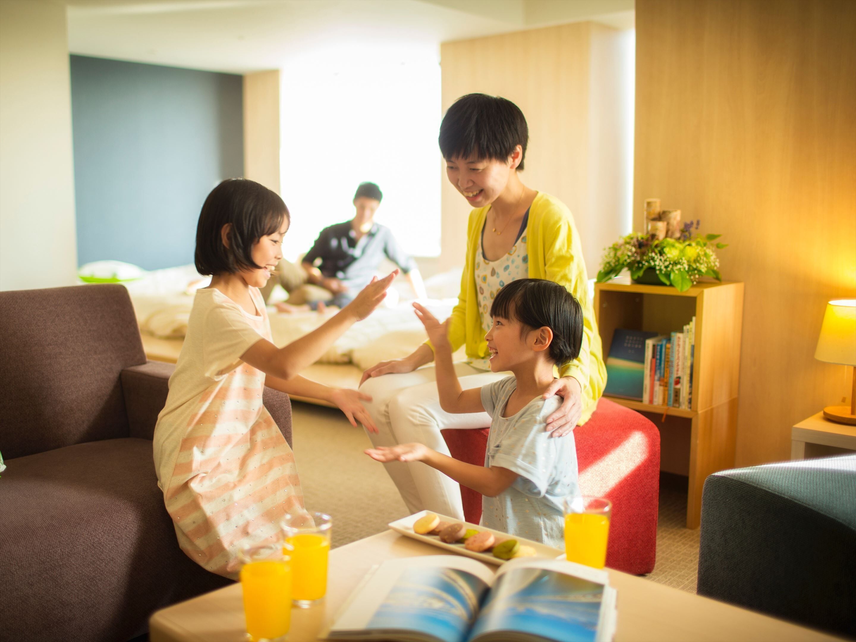 [tower 2] family quad room (non smoking 58sqm) | in-room safe, blackout curtains, free cots/infant beds, free wifi
