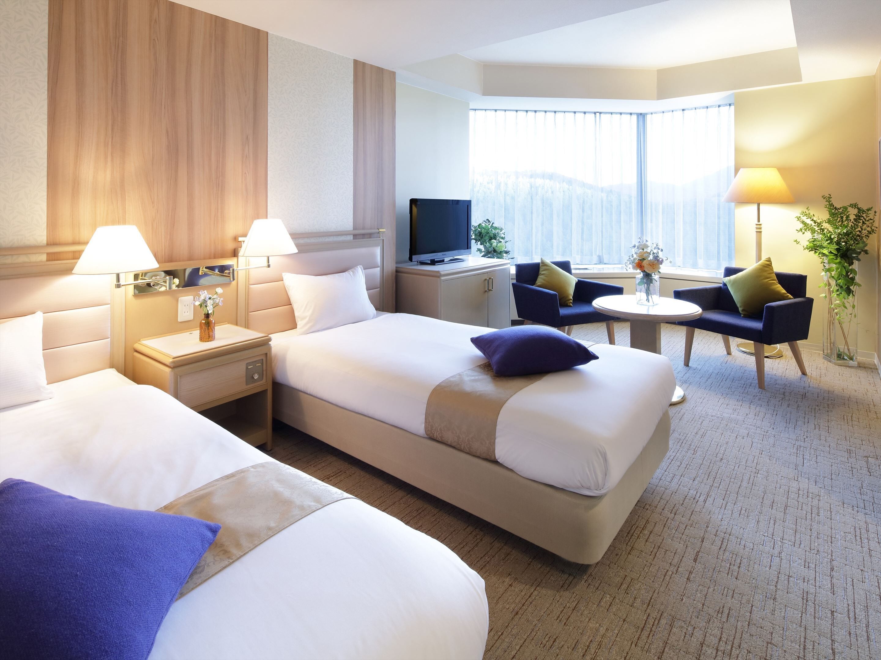 [tower 1] standard twin room (non smoking 24sqm) | in-room safe, blackout curtains, free cots/infant beds, free wifi