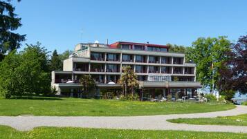 Overnatningsstedets facade