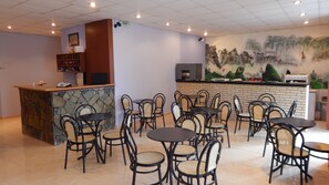 Sala de estar en el lobby