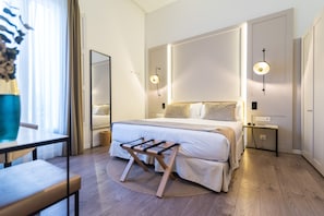 Superior-Doppelzimmer | Hochwertige Bettwaren, Daunenbettdecken