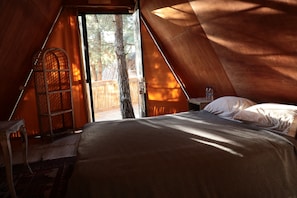 經濟單棟小屋, 1 張標準雙人床, 獨立浴室, 山谷景 | 摺床/加床 (收費)、免費 Wi-Fi