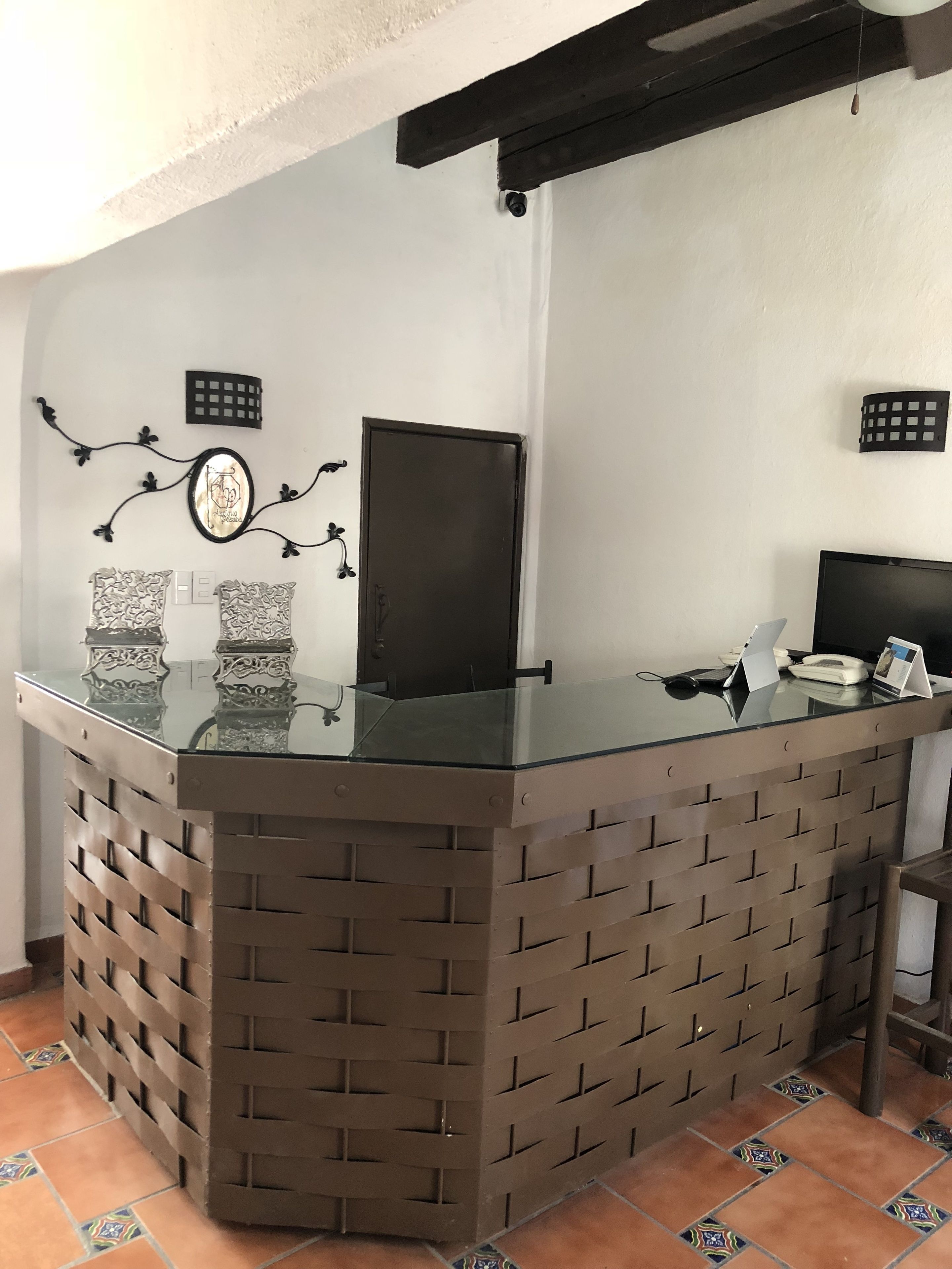 check-in/check-out kiosk