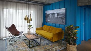 Sitteområde i lobbyen