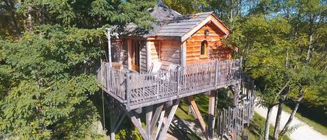 Casa sull'albero, letti multipli, non fumatori (Château dans les arbres) | Esterni