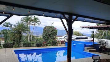 Premium Room, 1 Bedroom, Refrigerator, Pool View | Exterior