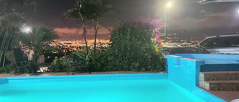 Premium Room, 1 Bedroom, Refrigerator, Pool View | View from room