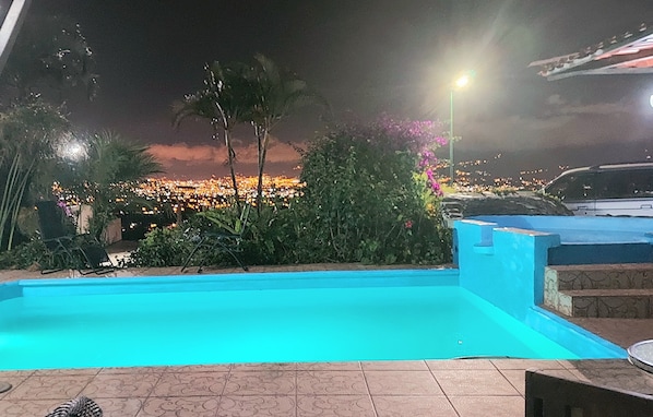 Premium Room, 1 Bedroom, Refrigerator, Pool View | View from room