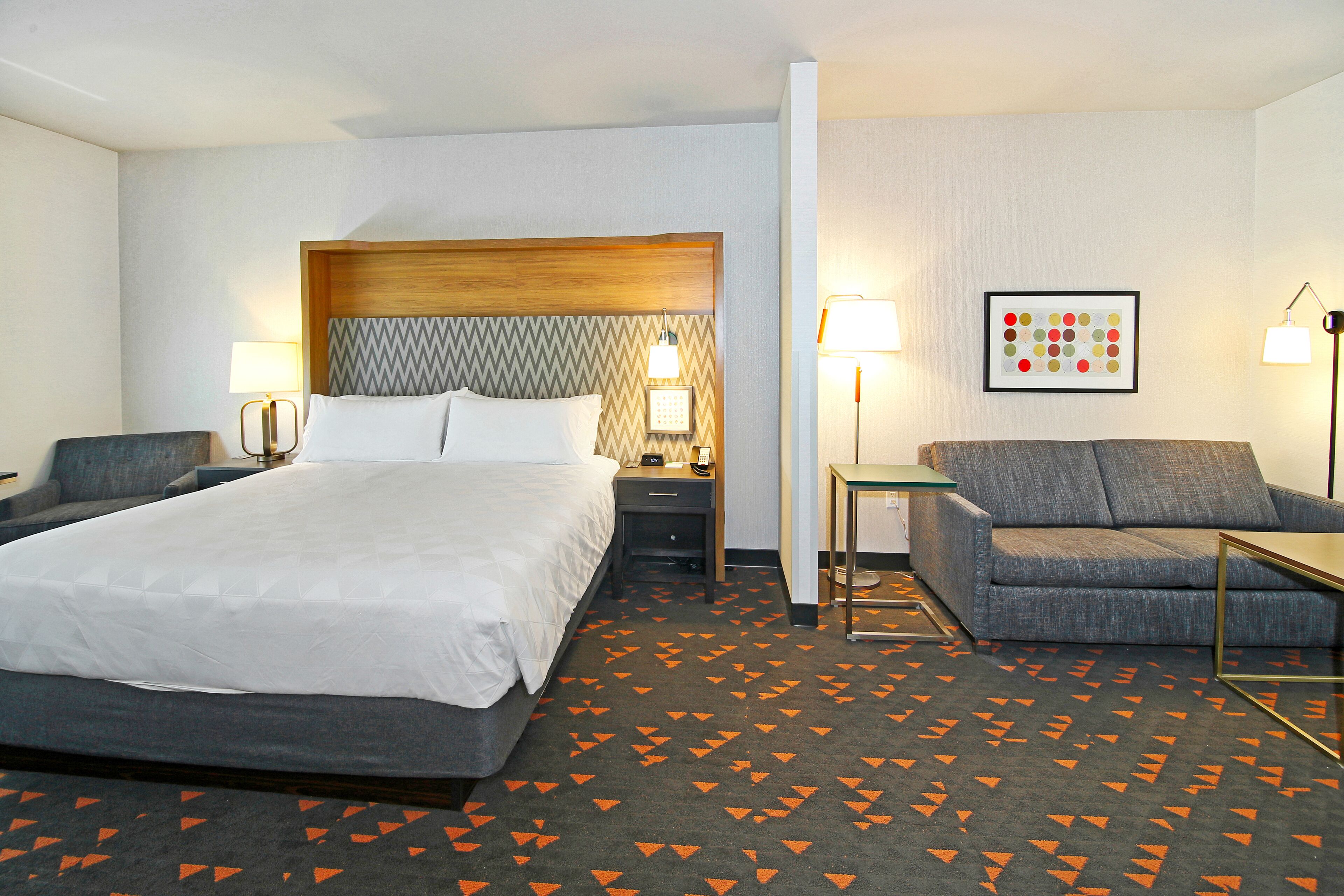 Suite, 1 King Bed | Pillowtop beds, in-room safe, desk, blackout drapes