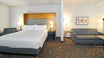 Suite, 1 King Bed | Pillowtop beds, in-room safe, desk, blackout drapes
