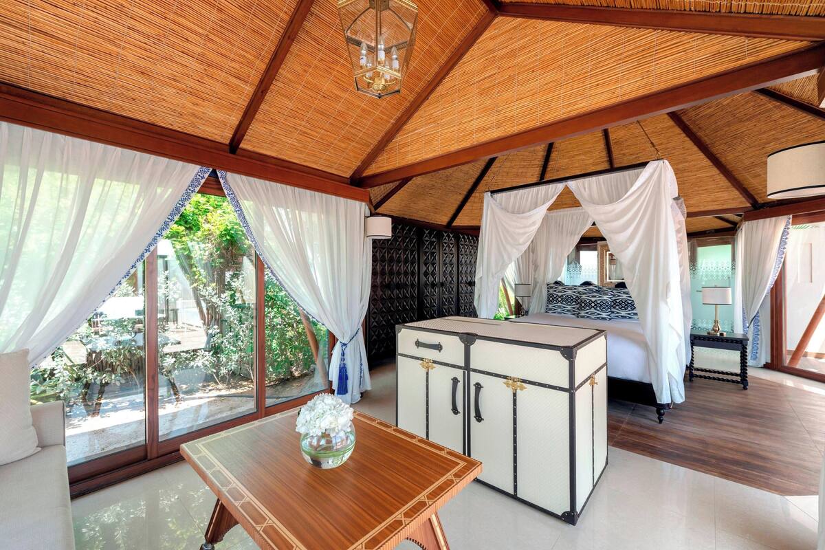 al naseem tented villa, 1 bedroom villa, 1 king, sofa bed, pool cabana, private pool | 1 bedroom, egyptian cotton sheets, premium bedding, in-room safe