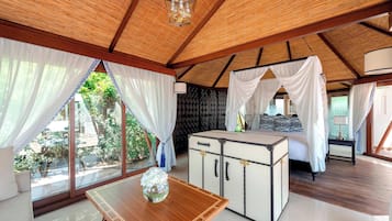 帳篷, 1 間臥室, 非吸煙房 | 埃及棉床單、高級寢具、房內夾萬、隔音