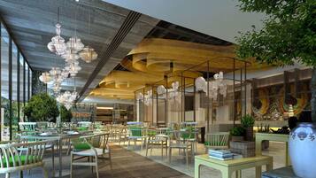 Lunch and dinner served