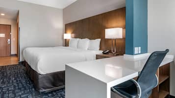 Desk, iron/ironing board, free WiFi, bed sheets