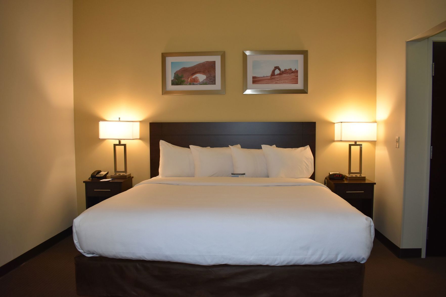 Pillow-top beds, in-room safe, desk, iron/ironing board