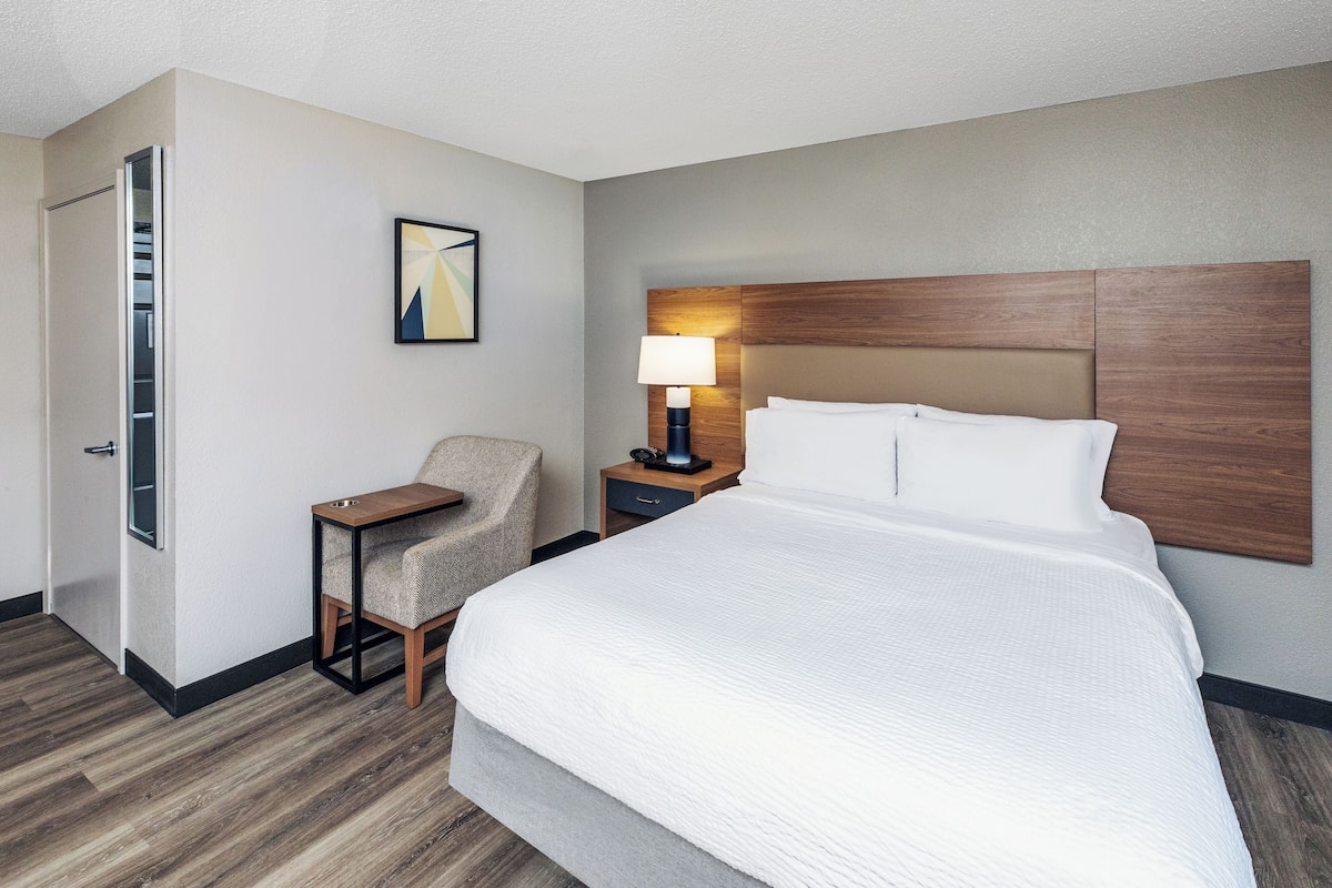 Escrivaninha, Wi-Fi de cortesia, roupa de cama