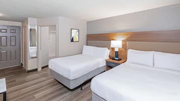 Suite Studio, 2 lits doubles | Bureau, Wi-Fi gratuit, draps fournis