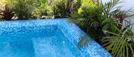 Outdoor pool, a rooftop pool