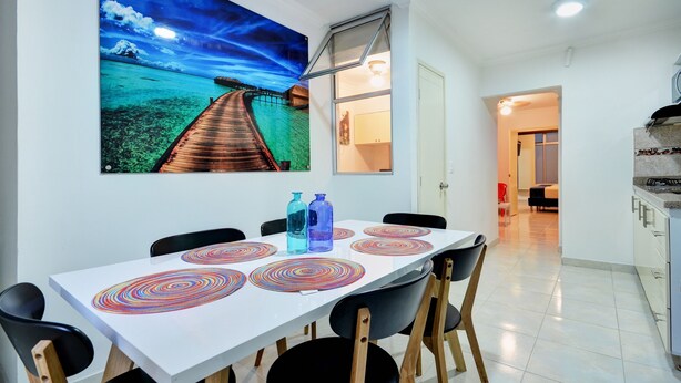 Apartamento con vista 2 habitaciones (Doble, Twin 202F) | Living area