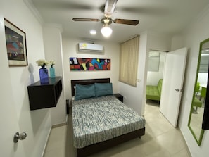 Apartamento interno 2 habitaciones(Doble ,Twin 203) | Allergikerbettwaren, Daunenbettdecken, Betten mit Memory-Foam-Matratzen