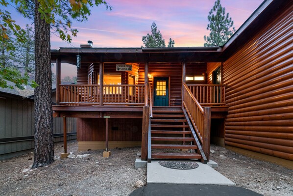 Exterior detail - Cozy Cabin Vibes! Great Reviews! Steps to Hiking! Immaculate! Free EV Charging! (Sugarloaf)