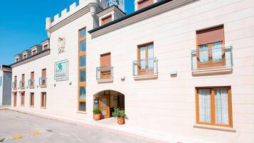 Vue depuis lâhĂ©bergement